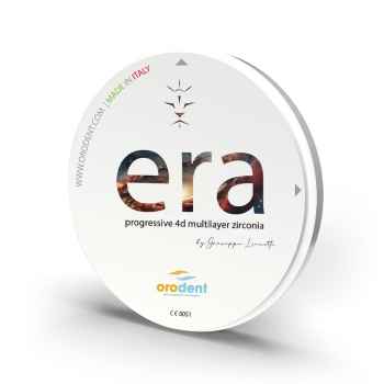 era Zirconia  Progressivo 4D Multilayer 750/1100Mpa Lichtdurchlässigkeit 50% 14Farben 6 Höhen